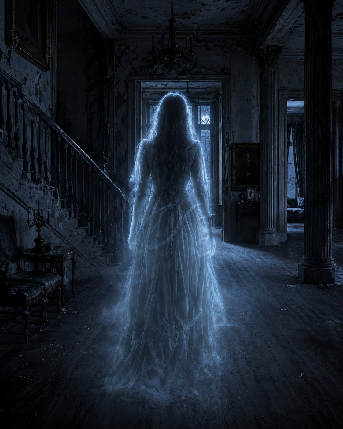 Abigail, the supernatural presence in the manor